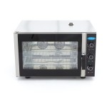 Φούρνος συνδυασμένου ατμού - Χωράει 4 δίσκους (1/1 GN / 60 x 40 cm) - Αναλογικός - 400V MAX-08500205